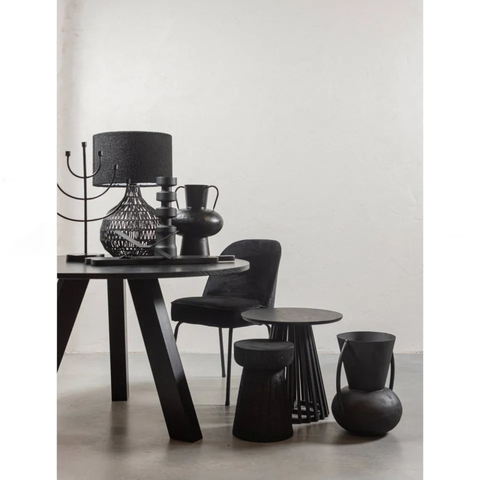 WOOOD Vogue eetkamerstoel zwart, foto 5