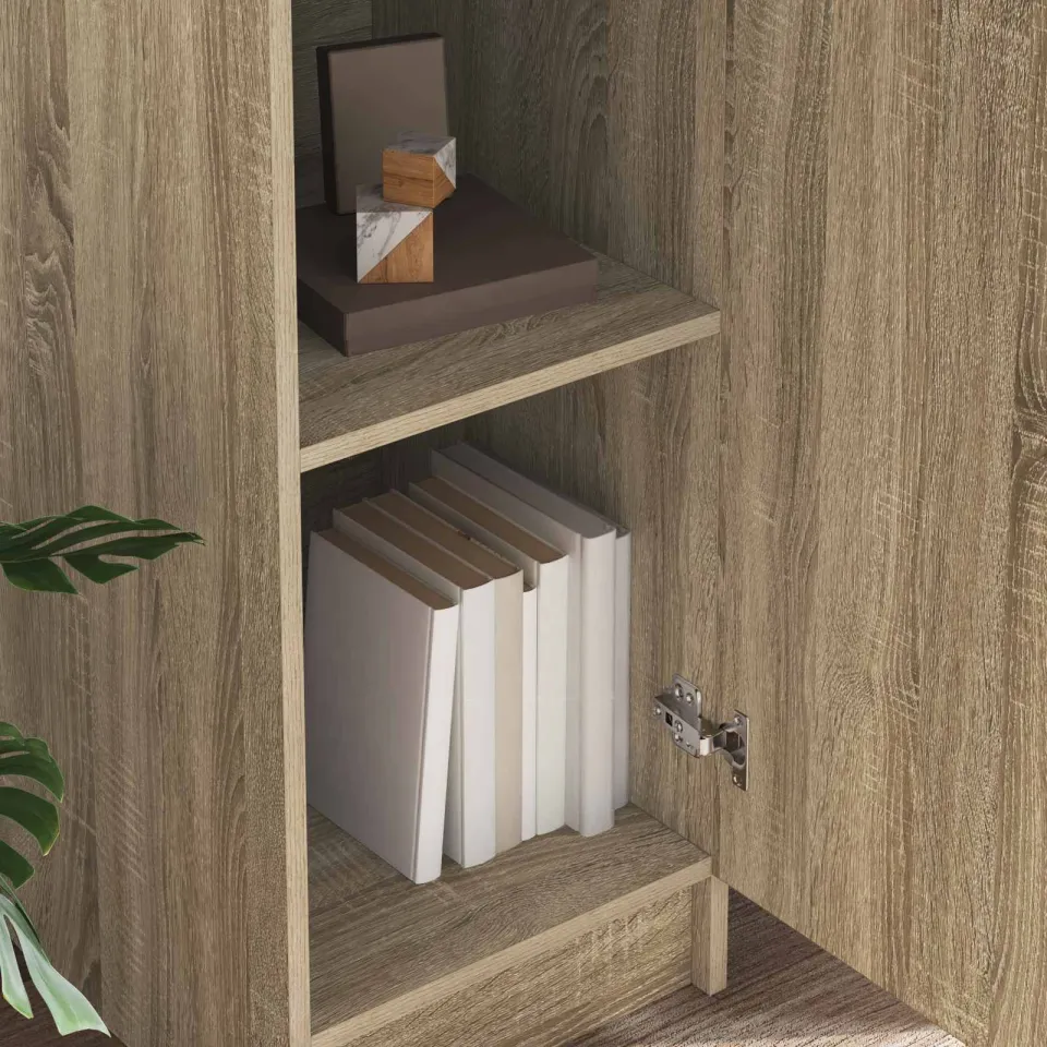 vidaXL Hoge kast Sonoma Eiken 35 x 39 x 168 cm, foto 4
