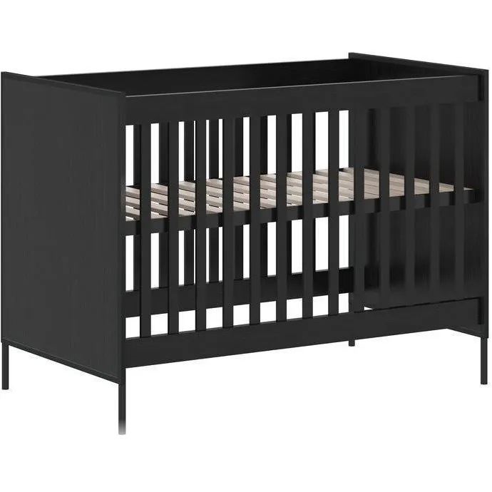 Cabino Born Lucky Marble babybed zwart