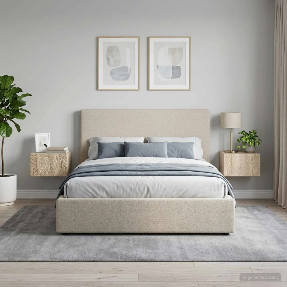 vidaXL Wandbeugel Bedkast 2 st Sonoma Eiken 49 x 34,5 x 20 cm, foto 3