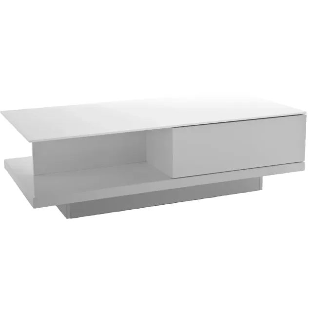 salontafel Caminha hoogglans wit
