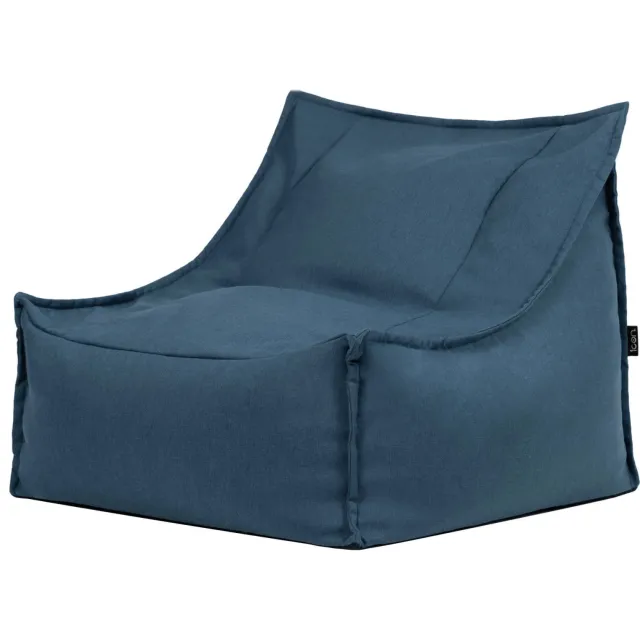 iCON icon - Alto Zitzak Fauteuil - Olefin - Binnen - Buiten - Denimblauw Dark blue denim
