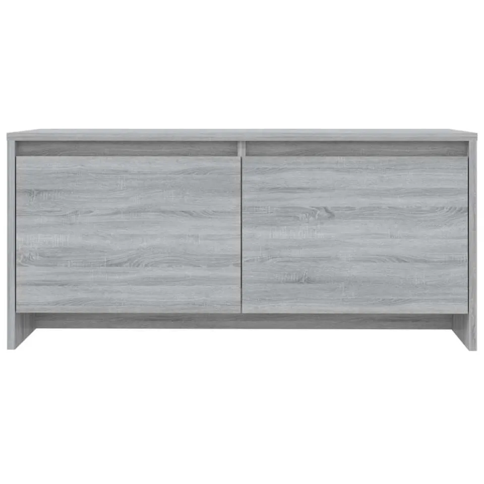vidaXL Salontafel 90x50x41,5 cm bewerkt hout grijs sonoma eikenkleurig, foto 4