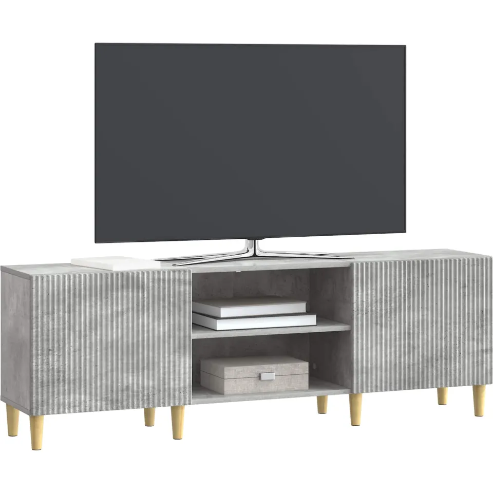vidaXL TV-kast Betongrijs 150 x 31 x 50 cm Bewerkt hout