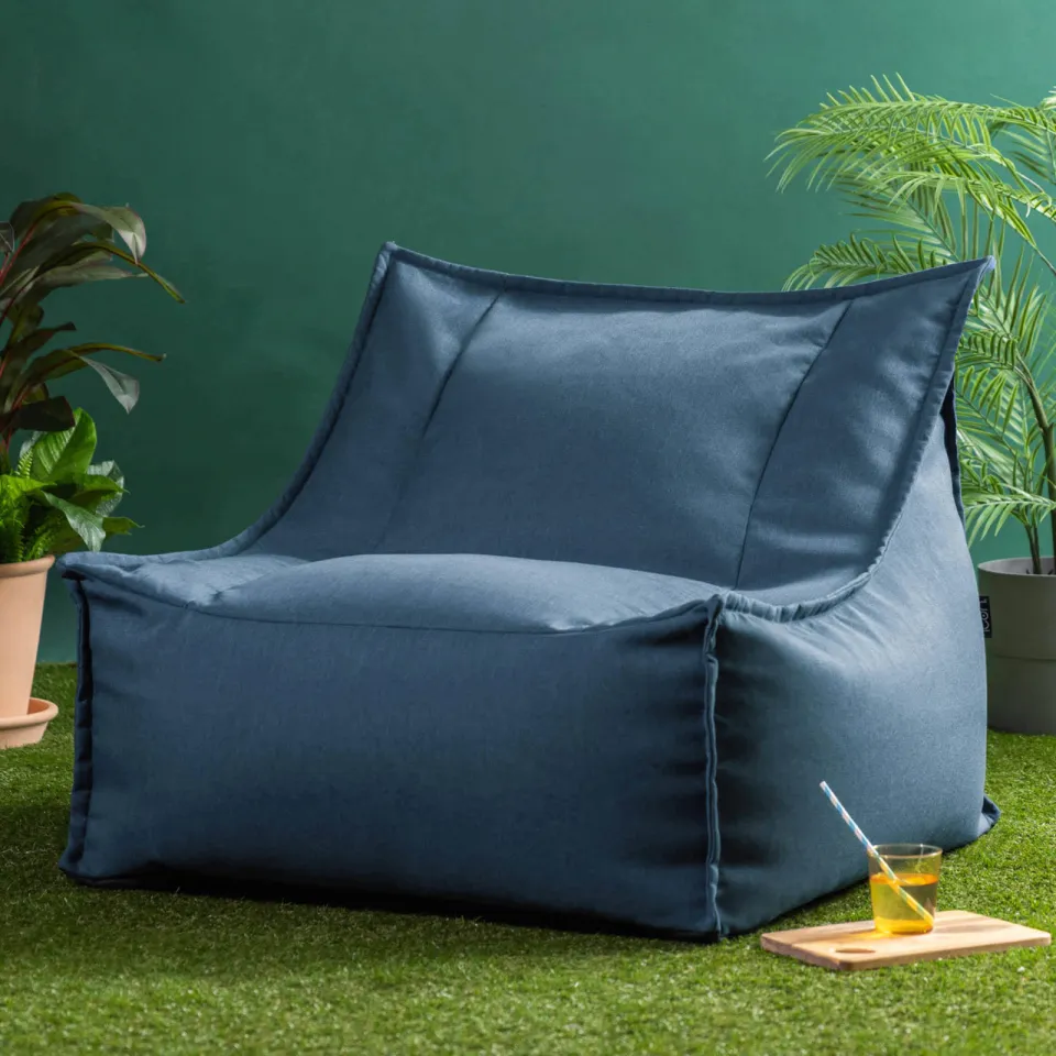 icon - Alto Zitzak Fauteuil - Olefin - Binnen - Buiten - Denimblauw, foto 3