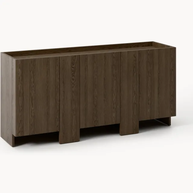 Westwing Collection Houten dressoir Arden Bruin
