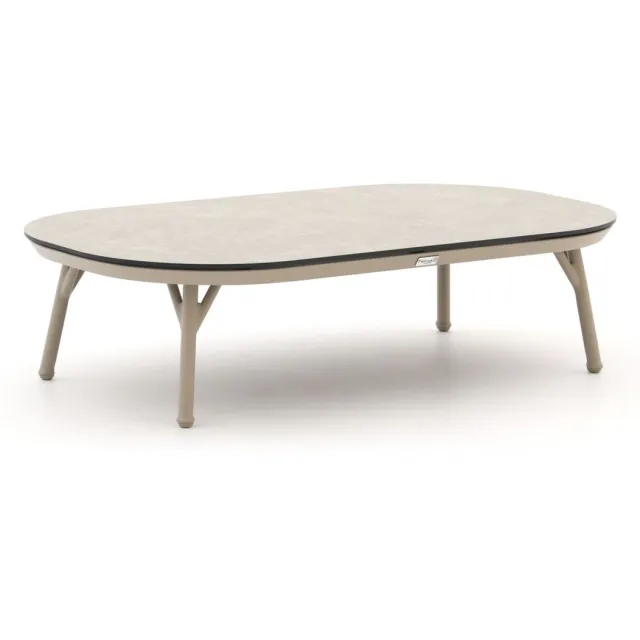 Tierra Outdoor Nora lounge tuintafel 120x70x25cm Taupe