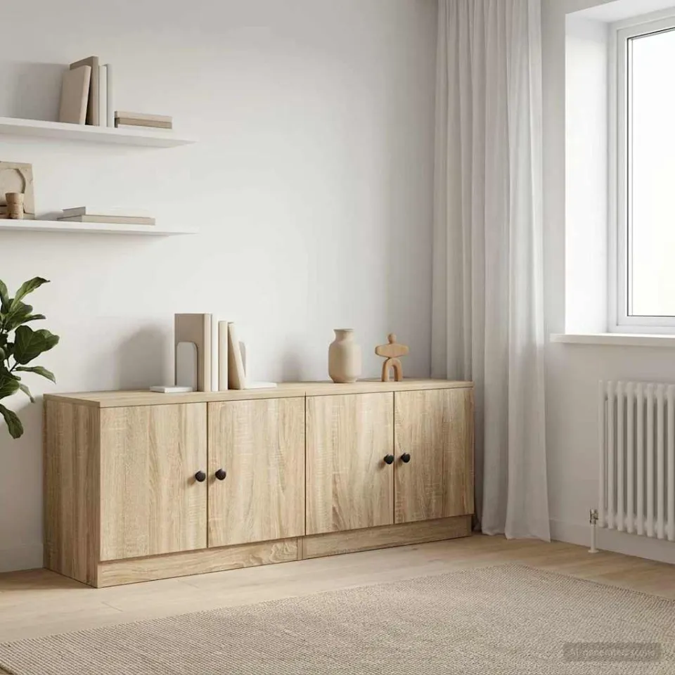 vidaXL Opbergkast voor Loftbed 2 st Sonoma Eiken 66 x 35 x 48 cm, foto 2