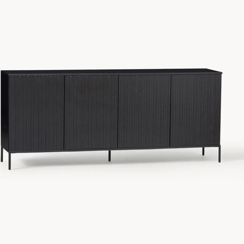 WOOOD New Gravure dressoir zwart, foto 2