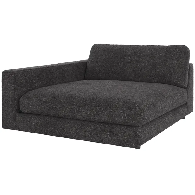 Rowico Home Duncan modulaire chaise longue antraciet - links - 129 cm, foto 2