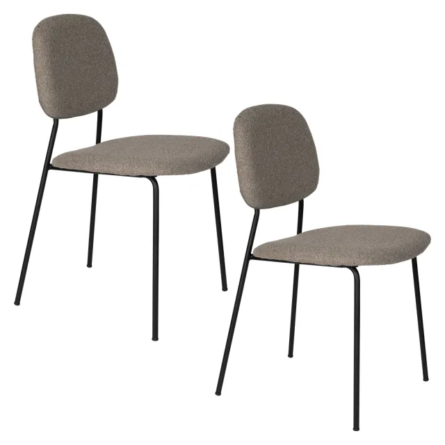 Housecraft Living Roos eetkamerstoel warm beige