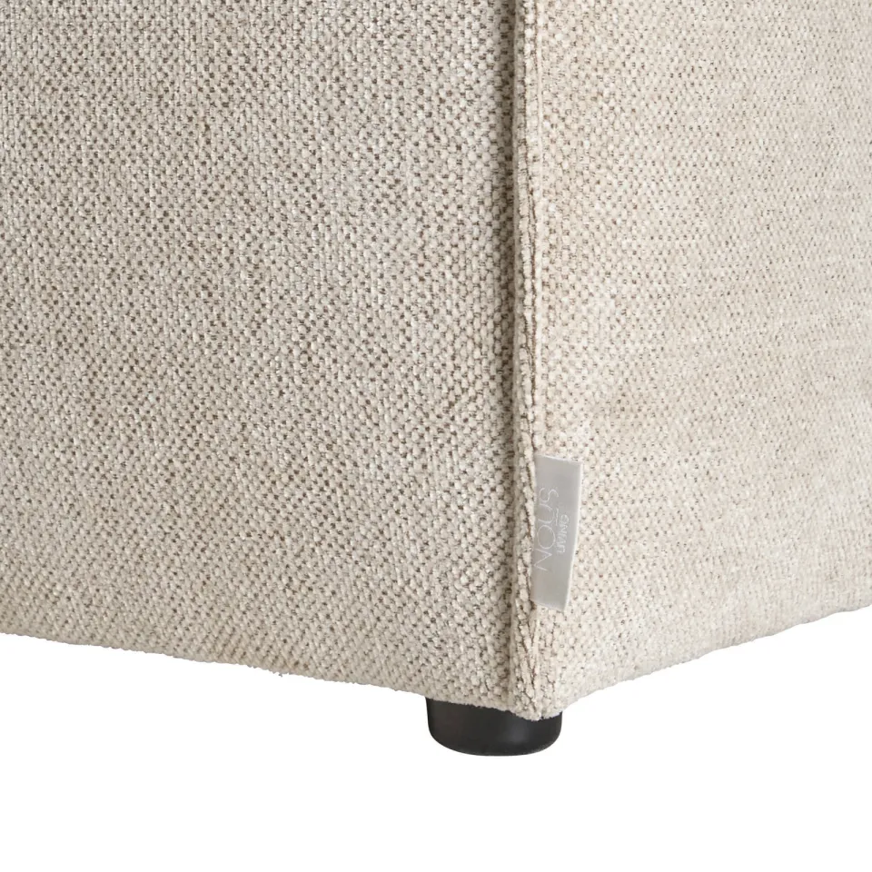 NOUS Living hoekbank Newton hoek links - beige, foto 6
