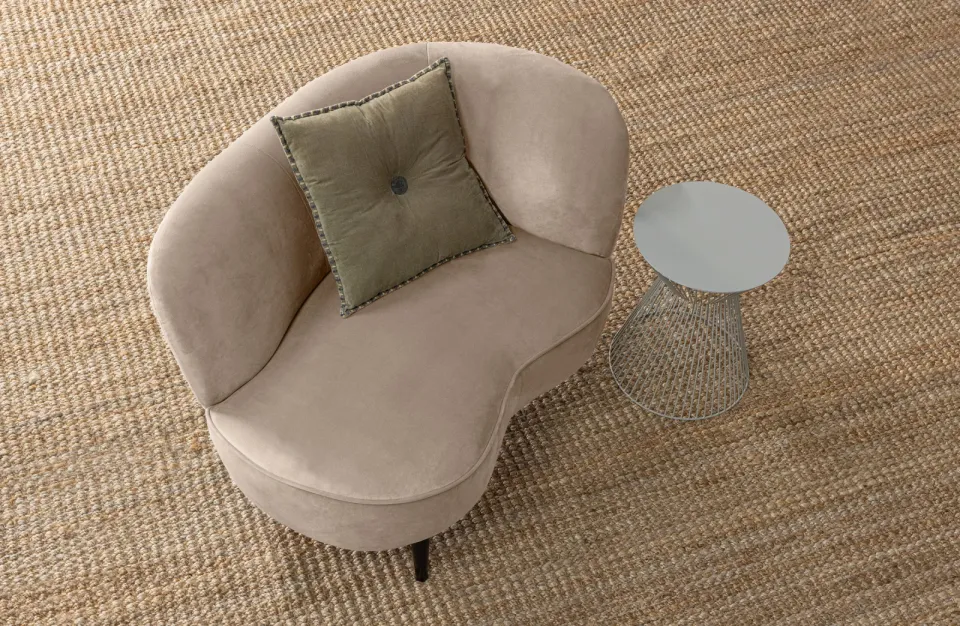 WOOOD Sara loungefauteuil khaki, foto 3