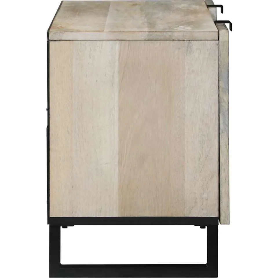 vidaXL TV Eenheden 105 x 33 x 46 cm Wit Bewerkt hout, foto 4