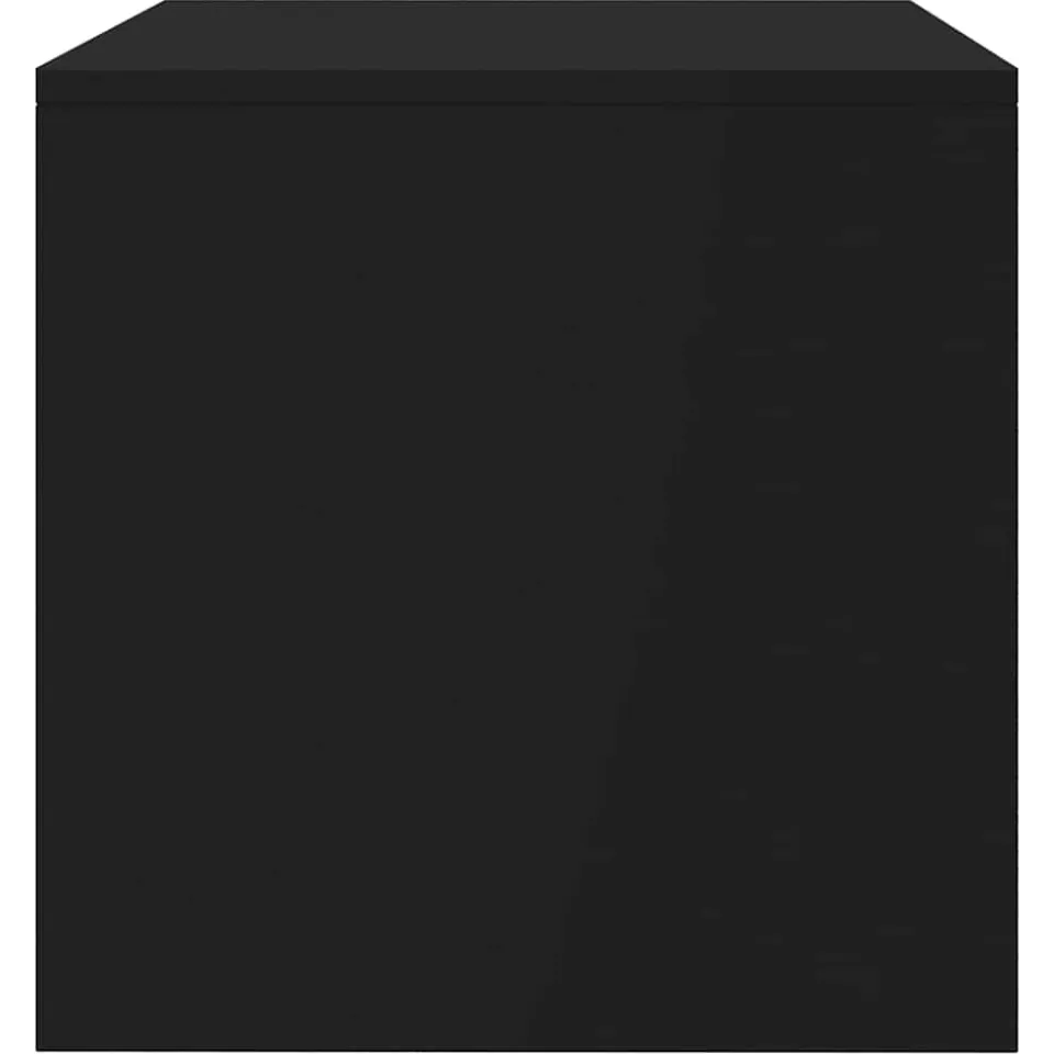 vidaXL Tv-meubel 100x40x40 cm bewerkt hout zwart, foto 3