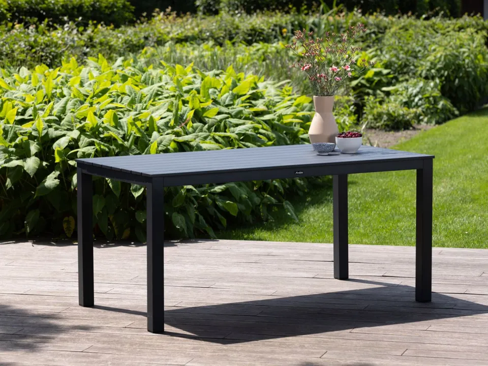 Manifesto Furniture Manifesto Menzano dining tuintafel 160x90x75cm grijs, foto 3