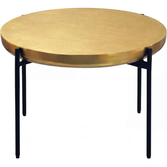 Wohnling Salontafel aluminium goud 63 cm - WL7.654 Zie omschrijving