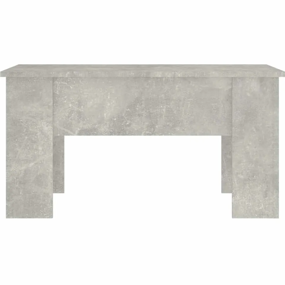 vidaXL Salontafel 79x49x41 cm bewerkt hout betongrijs grijs, foto 4