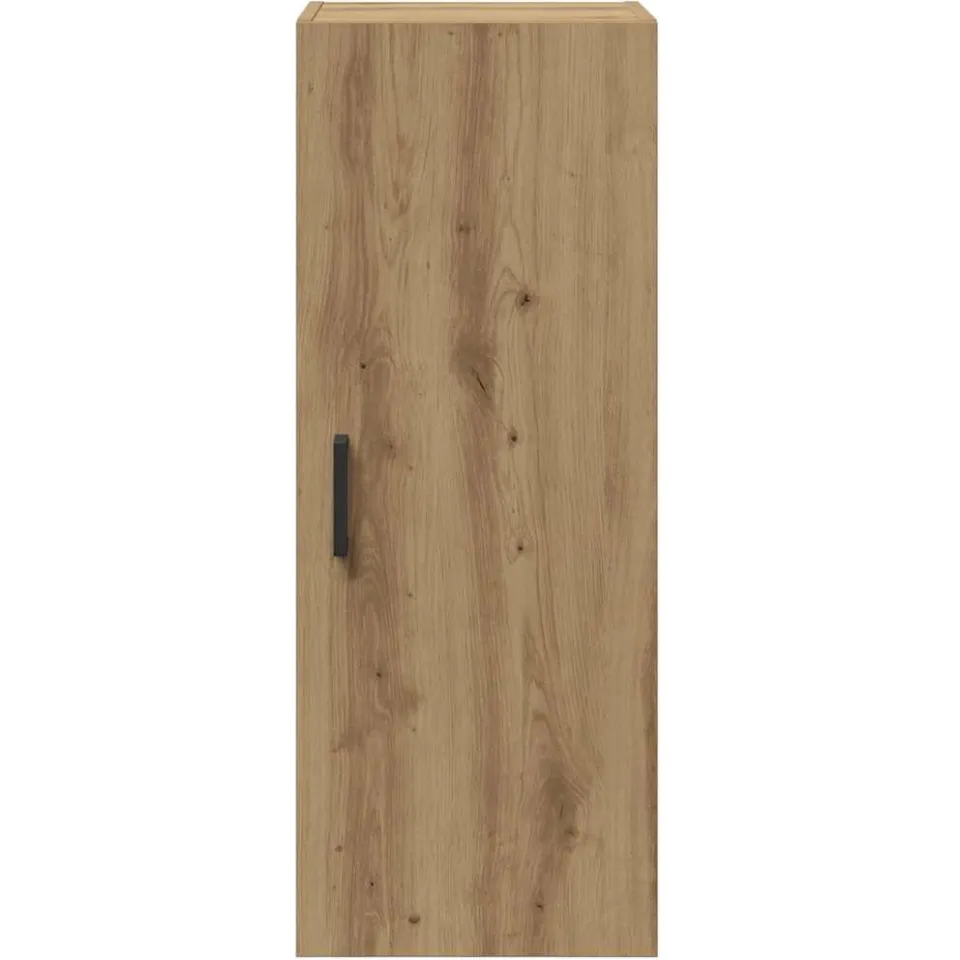 vidaXL Wandkast 34,5x34x90 cm bewerkt hout artisanaal eikenkleur, foto 4