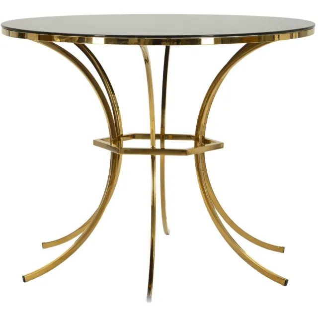 Mauro Ferretti Eettafel Shanty Ø 100×80 cm Goud