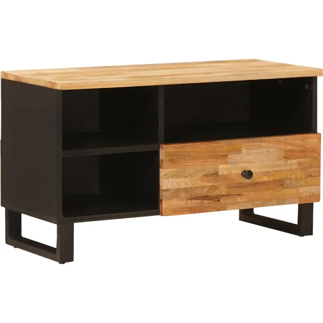 vidaXL TV-kast Bruin 80 x 33 x 46 cm Massief Mango Hout
