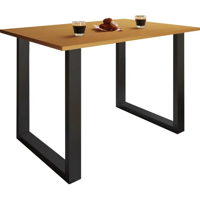 Vcm kleine tafel en stoelen, tafelstoel, eettafel en stoelen, kleine eettafel en stoelen, tafels en stoelen, compacte tafel en stoelen, kleine keukentafel en stoelen, tafel- en stoelset, keukentafels en stoelen, eettafels en stoelen Schwarz / Buche