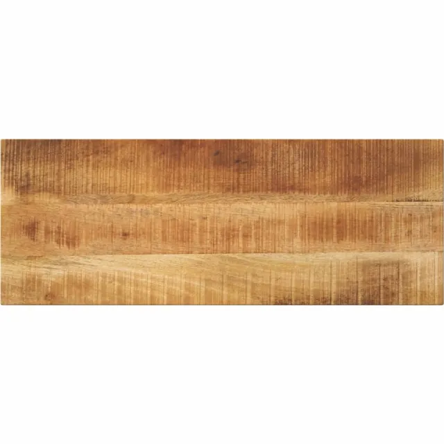 vidaXL Tafelblad rechthoekig 90x40x2,5 cm massief ruw mangohout Bruin