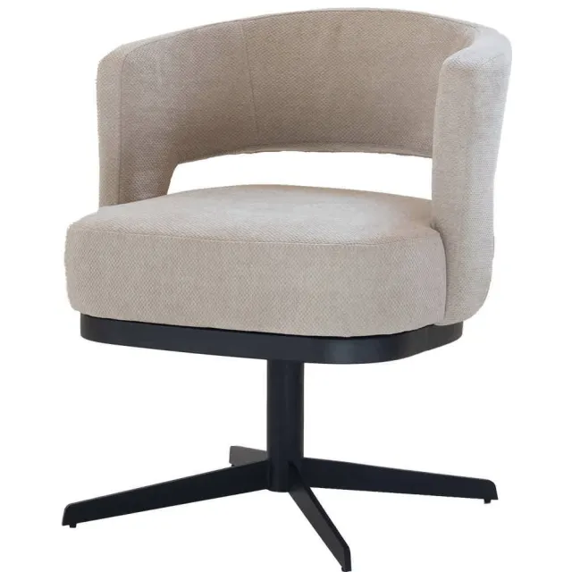 Giga Meubel Louis eetkamerstoel taupe