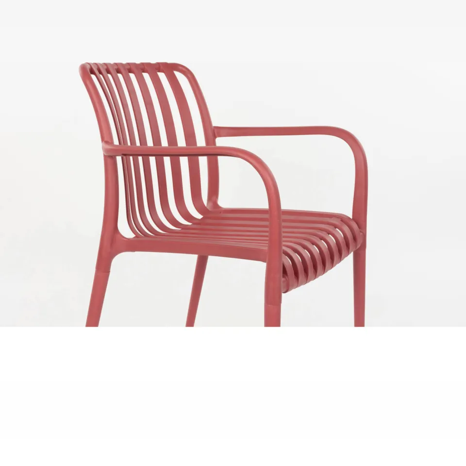 Housecraft Living Amae tuinstoel rood, foto 4