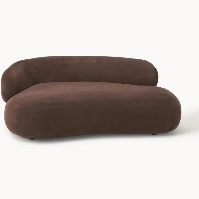 Westwing Collection Bank Alba (2-zits) bruin