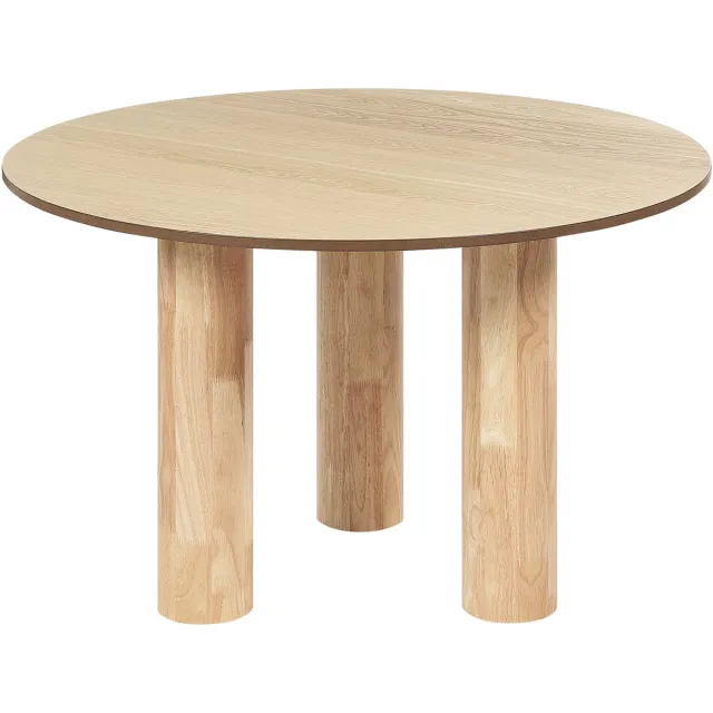 Beliani ORIN - Eettafel - Lichte houtkleur - MDF Bruin