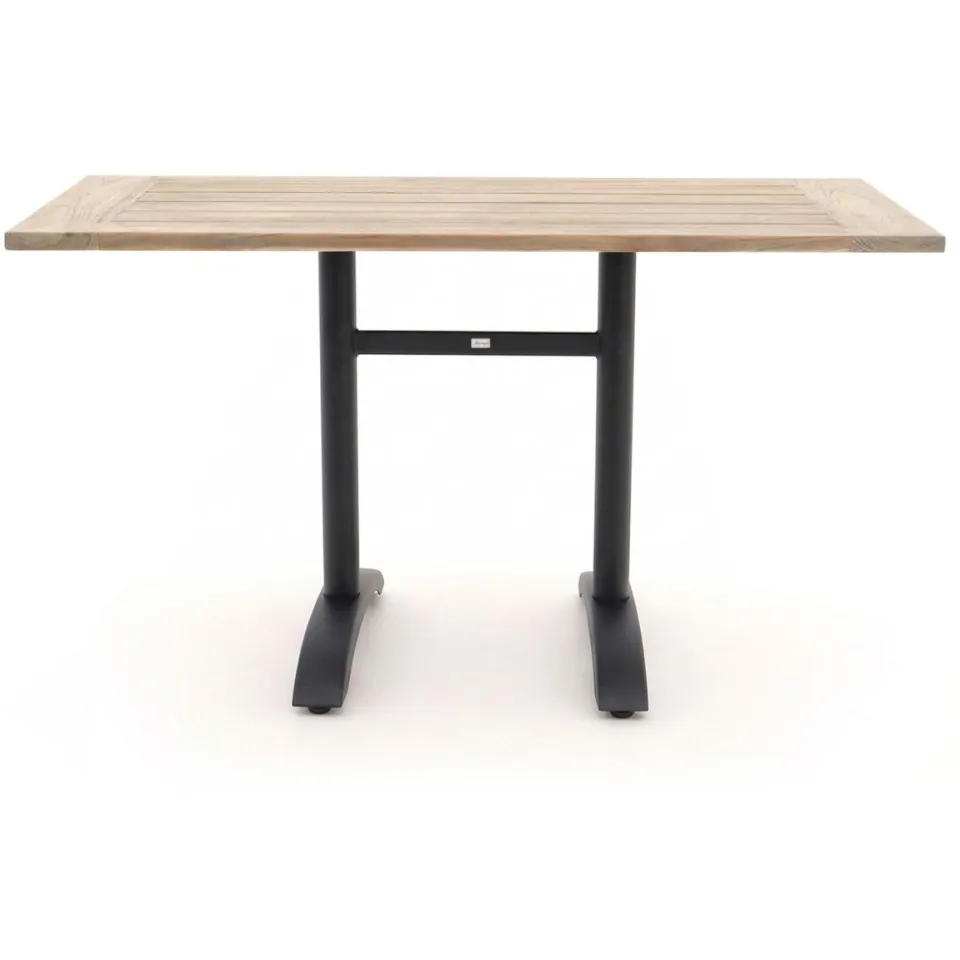 Bellagio tuinmeubelen Bellagio Lisio tuintafel 140x80x75cm grijs