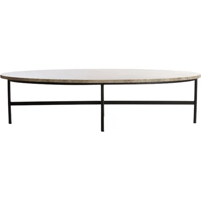 Light & Living Salontafel LOES - 140x65x35cm - Zwart