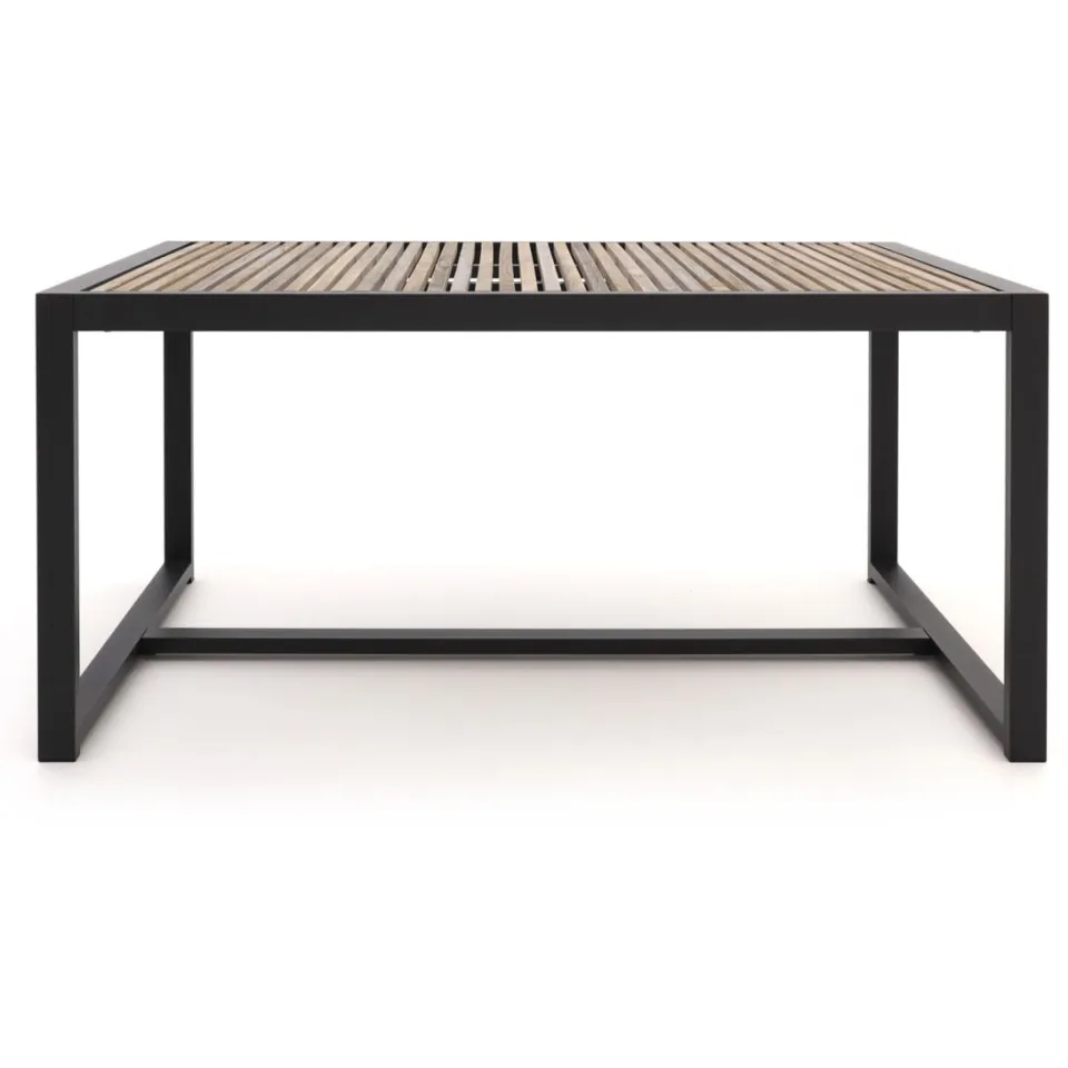 Bellagio tuinmeubelen Bellagio Cadora dining tuintafel 160x100x75cm Grijs