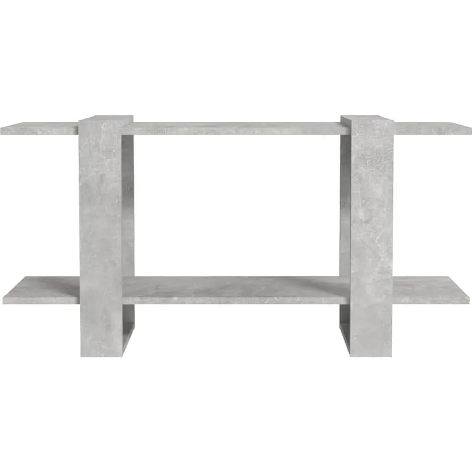 vidaXL Boekenkast 100x30x51 cm bewerkt hout betongrijs