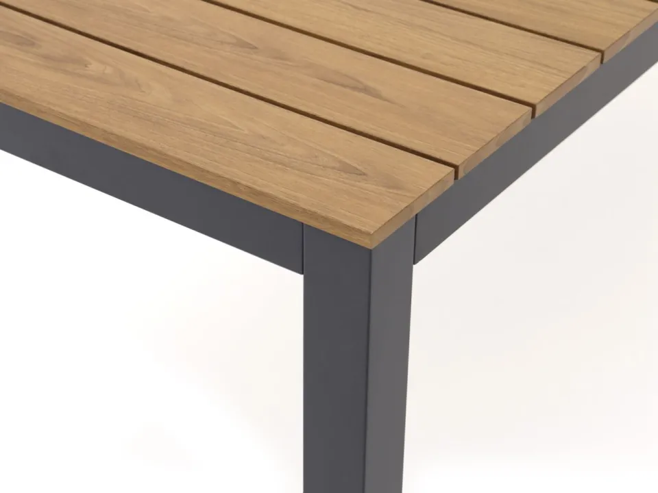 Bellagio tuinmeubelen Bellagio Fidenza dining tuintafel 220x100x75cm bruin, foto 5