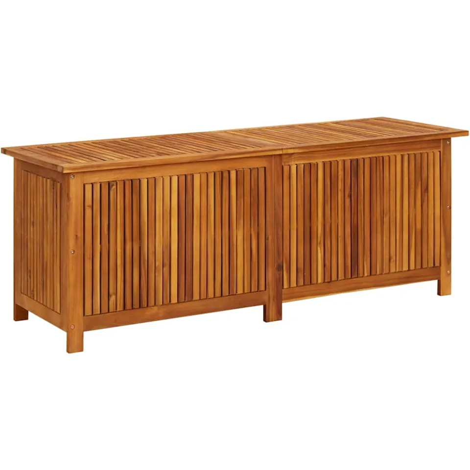 vidaXL Tuinbox 150x50x58 cm massief acaciahout Bruin