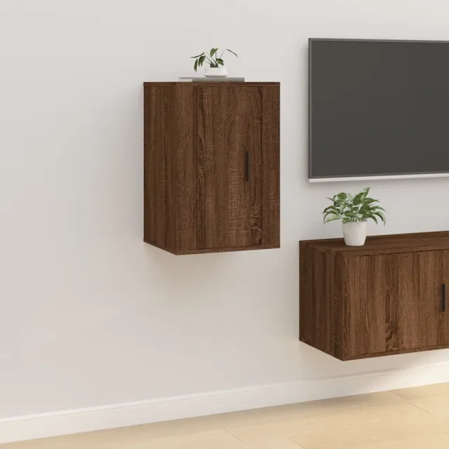 vidaXL Tv-wandmeubel 40x34,5x60 cm bruin eikenkleur, foto 2
