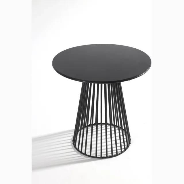 Serax Antonino Sciortino Metal sculptures - Bijzettafel XL - Zwart - 60 Ø