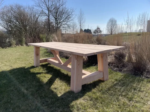 NordXL Douglashout tuintafel Knud
