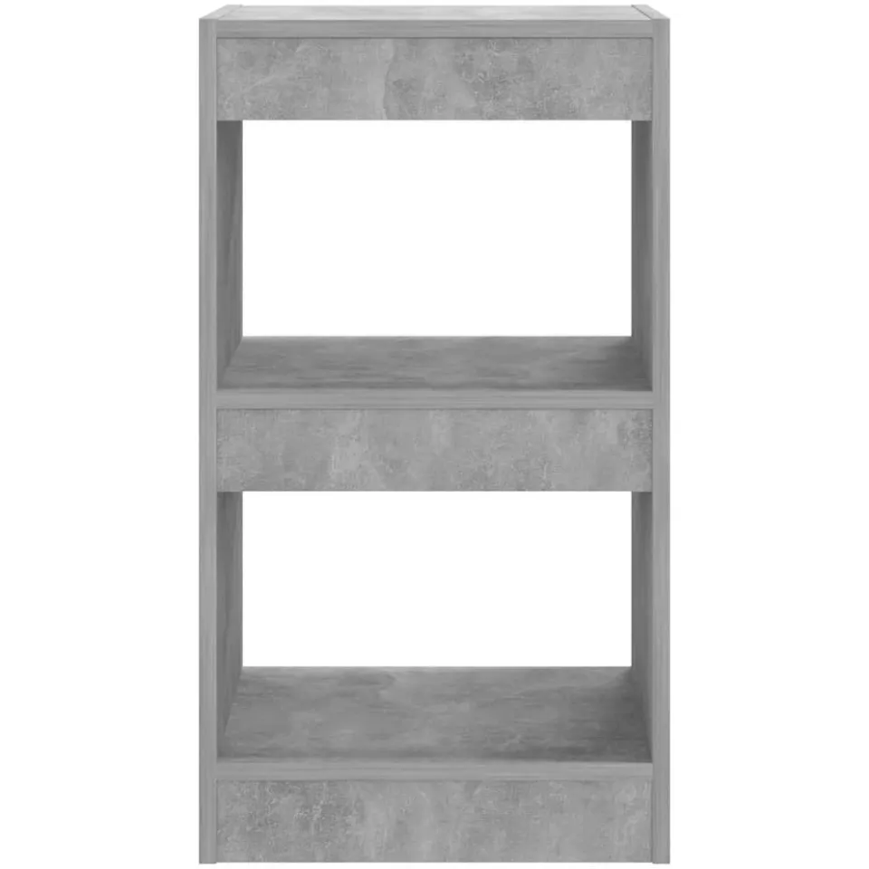 vidaXL Boekenkast/kamerscherm 40x30x72 cm betongrijs grijs, foto 4