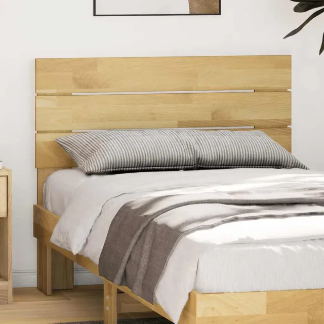 vidaXL Hoofdbord 90 cm massief eikenhout Bruin