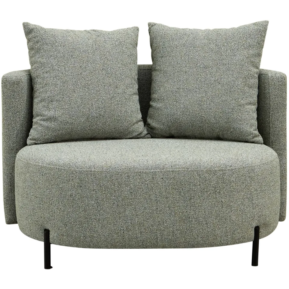 NOUS Living loveseat Jovi groen, foto 4