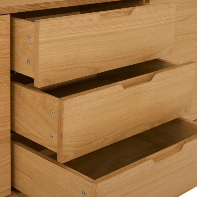 G***-M Dressoir Nyborg Naturel Oil 180cm - Giga Meubel