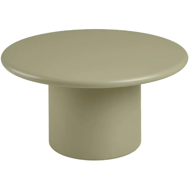 Nest of Nora Salontafel Inka - rond Ø80x40 cm - MDF - Groen - Scandinavisch