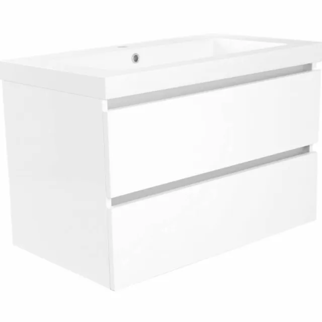 Aqua Splash Luna badkamermeubel met wastafel wit