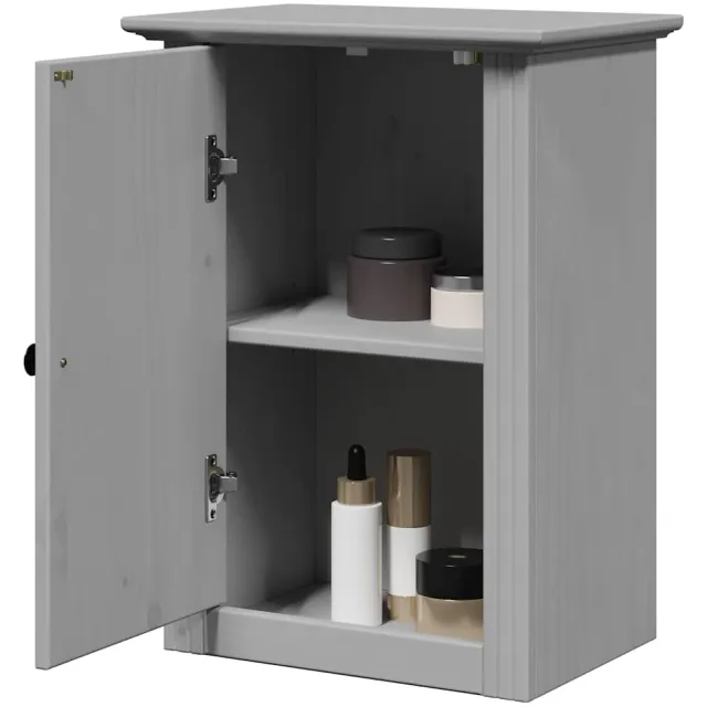 vidaXL Badkamerwandkast BODO 44x30x60 cm grijs