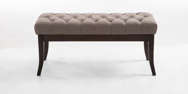 CLP Ramses Bank - Stof taupe 100 cm