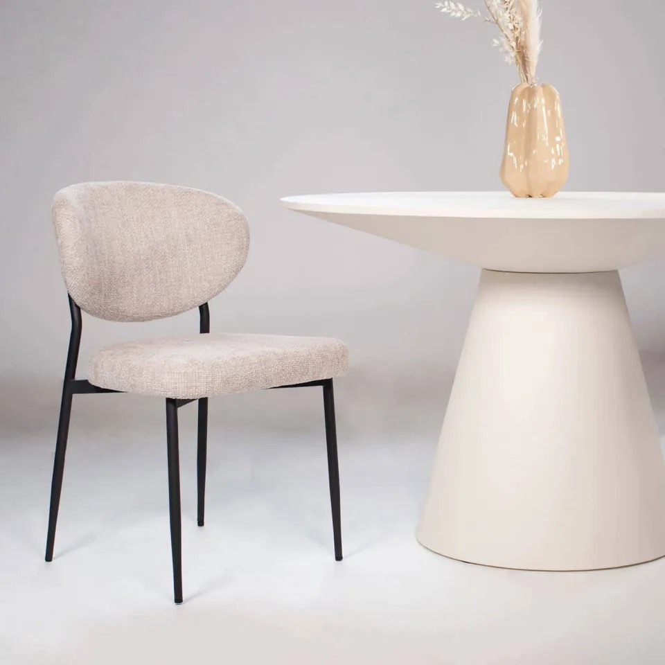 Giga Meubel Vajèn eetkamerstoel beige, foto 4