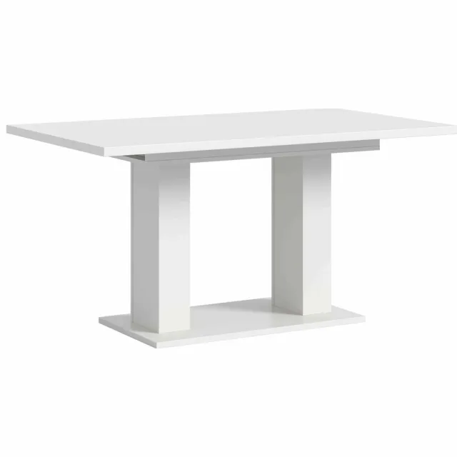 Furnilux Motion eettafel D uitschuifbaar wit NB wit NB - 90x150x76cm